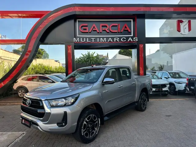Carro Toyota Hilux Cabine Dupla 2021 SRV 2.8 TDI CD 4x4 (Aut)