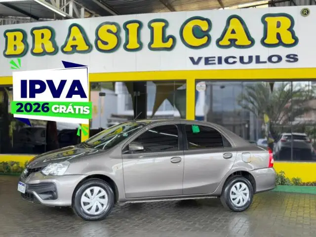 Carro Toyota Etios 2018 XS 1.5 (Aut) (Flex)