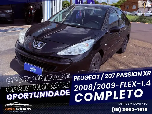 Carro Peugeot 207 Sedan 2009 207 Passion XR 1.4 8V (flex)