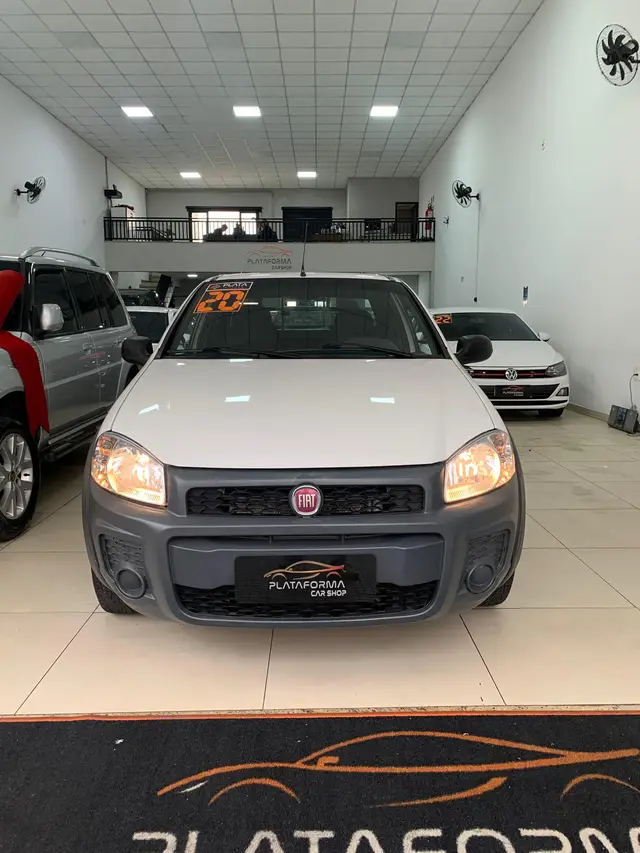 Carro Fiat Strada 2020 Hard Working 1.4 (Flex) (Cabine Dupla)