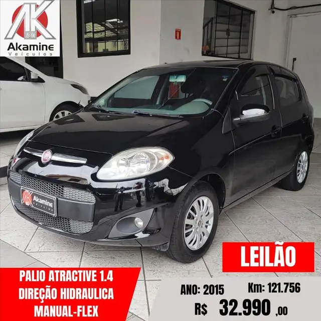 Carro Fiat Palio 2015 Attractive 1.4 Evo (Flex)