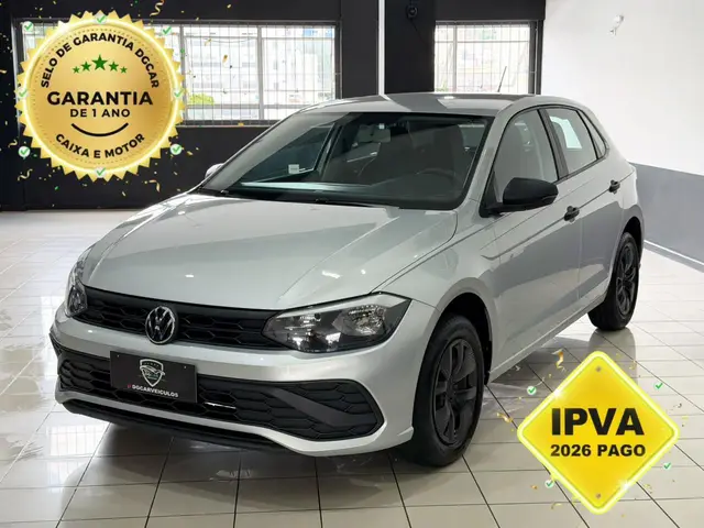 Carro Volkswagen Polo 2025 Track 1.0 Flex 12V 5p