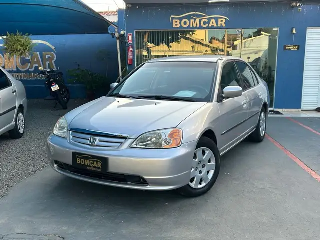 Carro Honda Civic 2002 Sedan LX 1.7 16V (Aut)