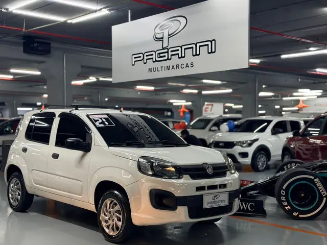 Carro Fiat Uno 2021 Attractive 1.0