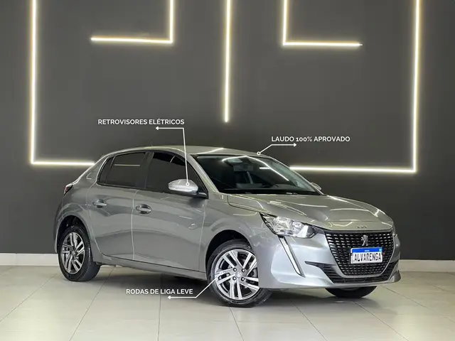 Carro Peugeot 208 2023 Allure 1.6 (Flex) (Aut)