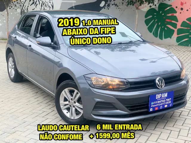 Carro Volkswagen Polo 2019 1.0 (Flex)