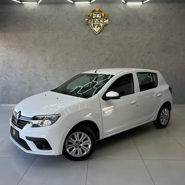 Carro Renault Sandero 2021 Life 1.0 12V SCe (Flex)
