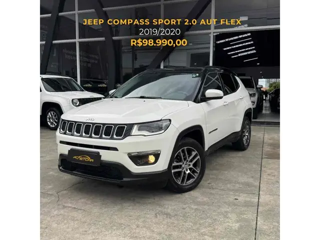 Carro Jeep Compass 2020 2.0 Sport 4x2 (Aut) (Flex)