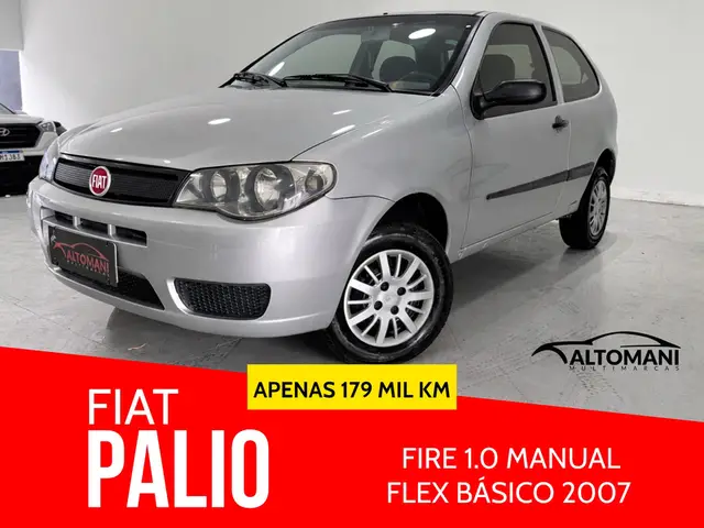 Carro Fiat Palio 2007 Fire 1.0 8V (Flex) 2P