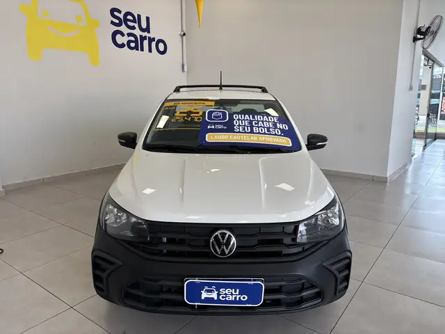 Carro Volkswagen Saveiro 2025 Robust Total Flex 16V