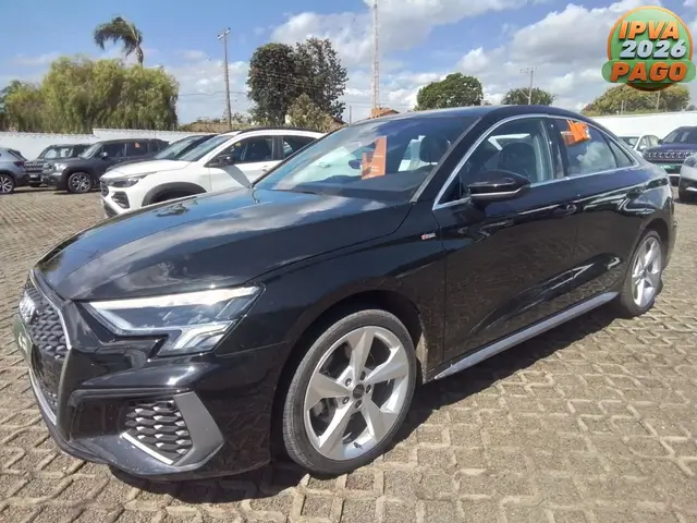 Carro Audi A3 2024 S-Line 2.0 TFSI S-Tron.(Híb.)