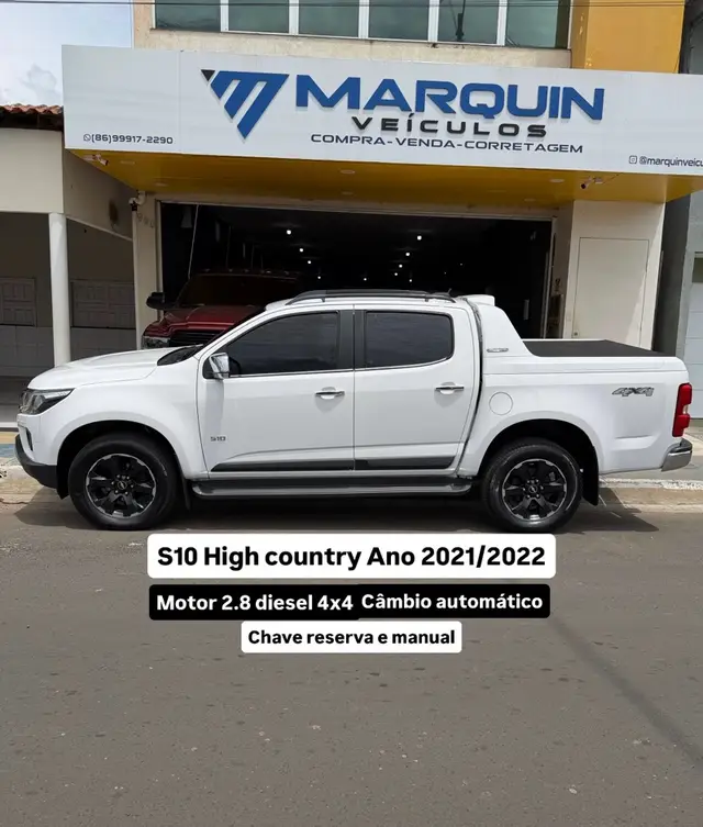 Carro Chevrolet S10 Cabine Dupla 2022 S10 2.8 CTDI High Country 4WD (Cabine Dupla) (Aut)