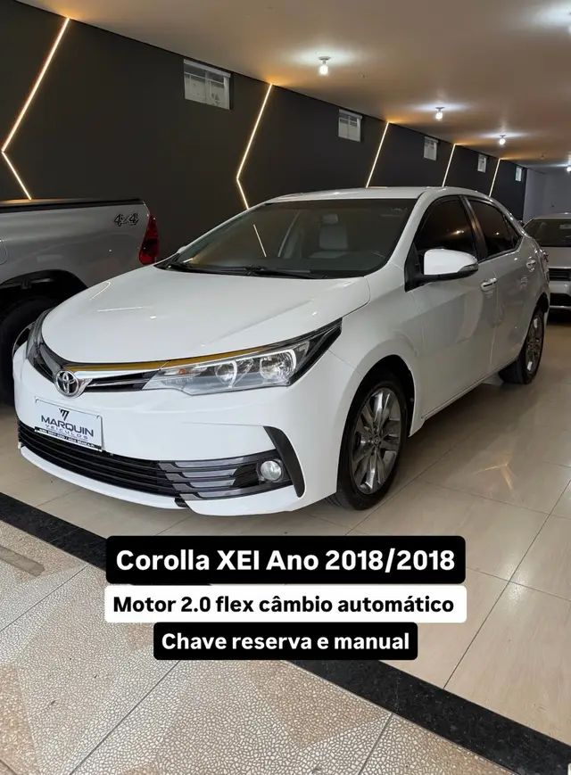 Carro Toyota Corolla 2018 2.0 XEi Multi-Drive S (Flex)