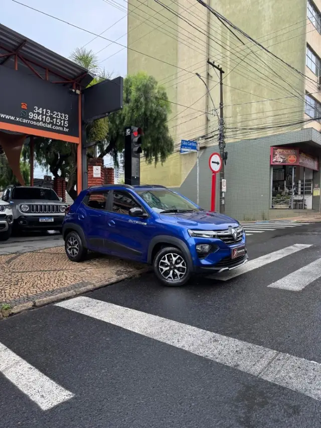 Carro Renault Kwid 2024 Outsider 1.0 12v SCe (Flex)