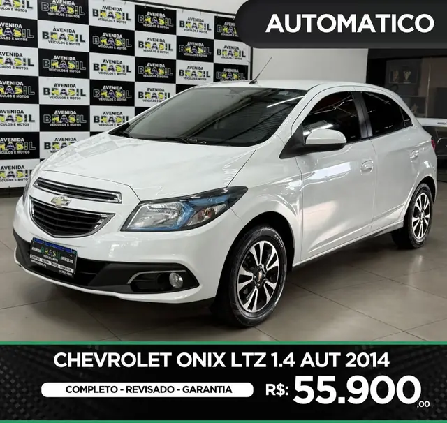 Carro Chevrolet Onix 2014 1.4 LTZ SPE/4 (Aut)