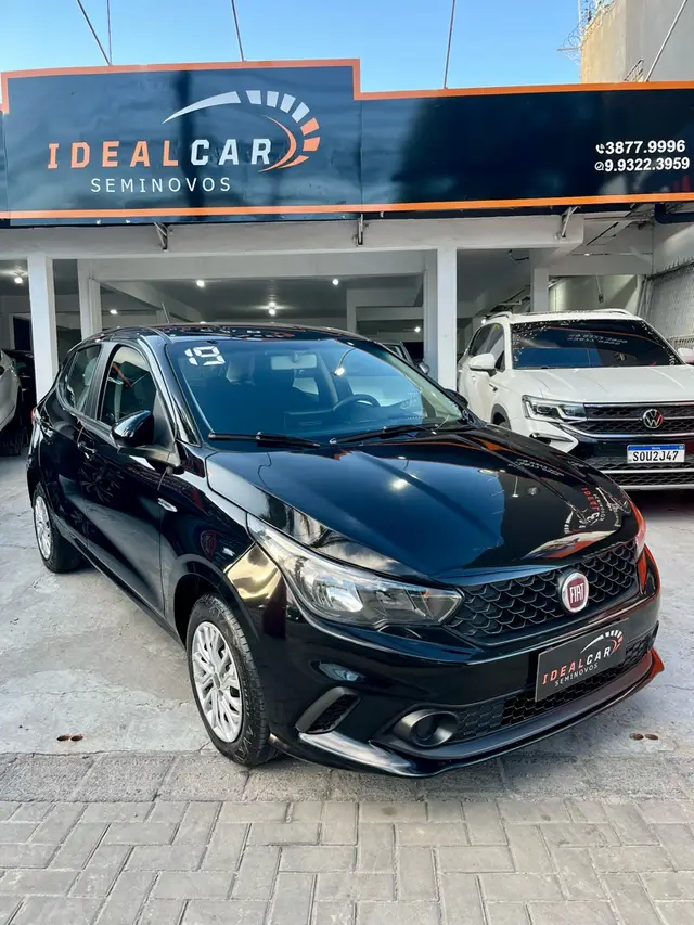 Carro Fiat Argo 2019 Drive 1.3 Firefly (Flex)