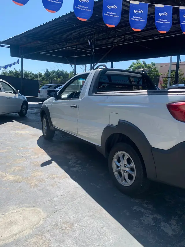 Carro Fiat Strada 2018 Hard Working 1.4 (Flex) (Cabine Simples)