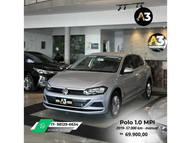 Carro Volkswagen Polo 2019 1.0 (Flex)