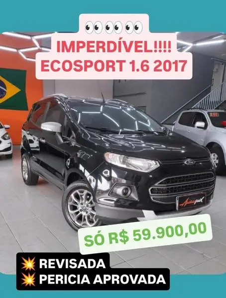 Carro Ford EcoSport 2017 Ecosport Freestyle 1.6 16V (Flex)