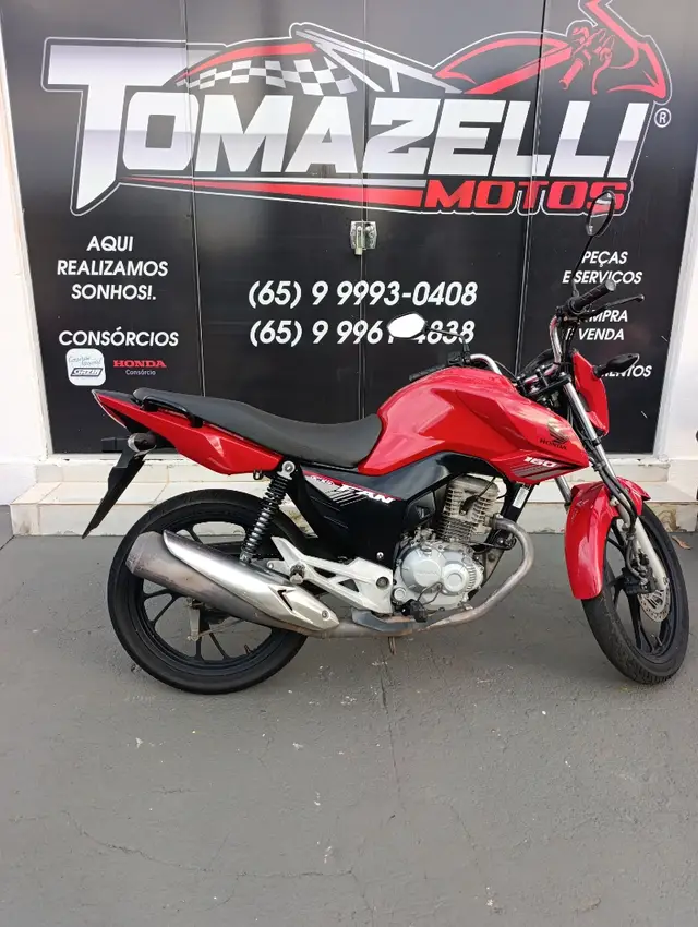 Moto Honda CG 160 2019 160 Fan