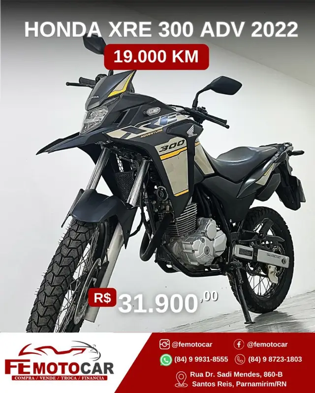 Moto Honda XRE 300 2022 (ABS) (Flex)