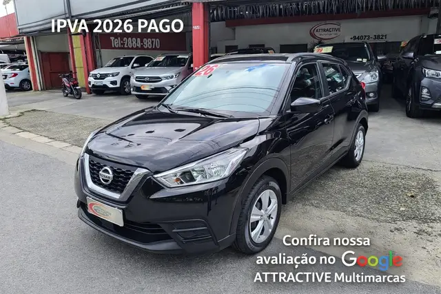 Carro Nissan Kicks 2021 1.6 Active (Aut) (Flex) (PCD)