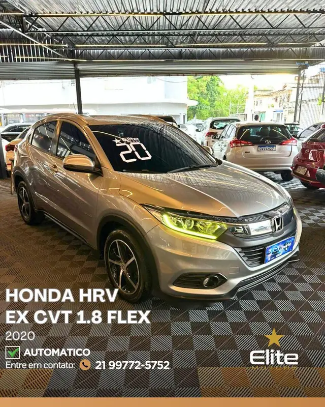 Carro Honda HR-V 2020 EX CVT 1.8 I-VTEC FlexOne
