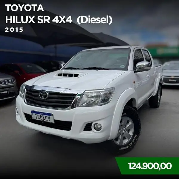 Carro Toyota Hilux Cabine Dupla 2015 Hilux 3.0 TDI 4x4 CD SR (Aut)