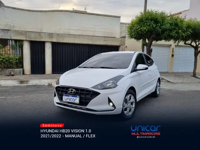 Carro Hyundai HB20 2022 Vision 1.0