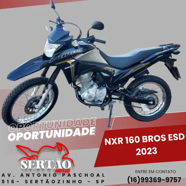 Moto Honda NXR 160 2023 Bros ESDD