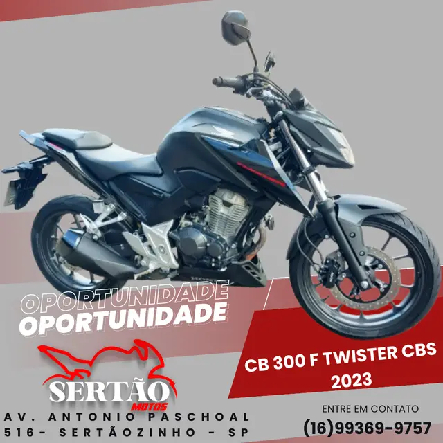 Moto Honda CB 300F Twister 2023 (ABS)