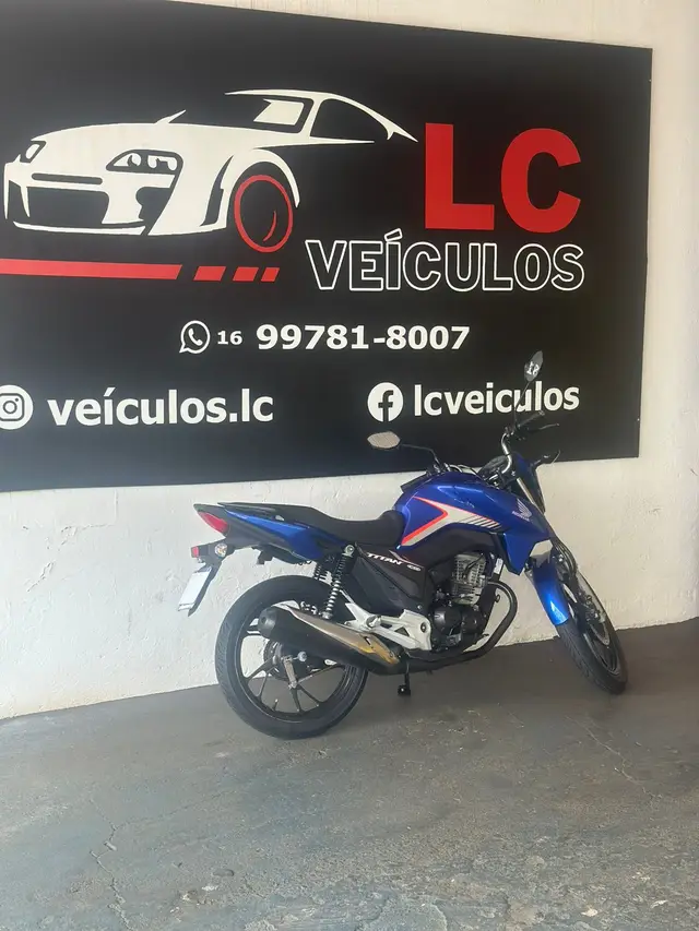 Moto Honda CG 160 2018 Titan