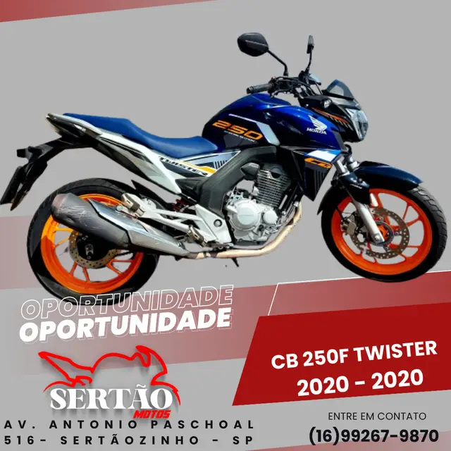 Moto Honda CB 250F Twister 2020 (ABS)
