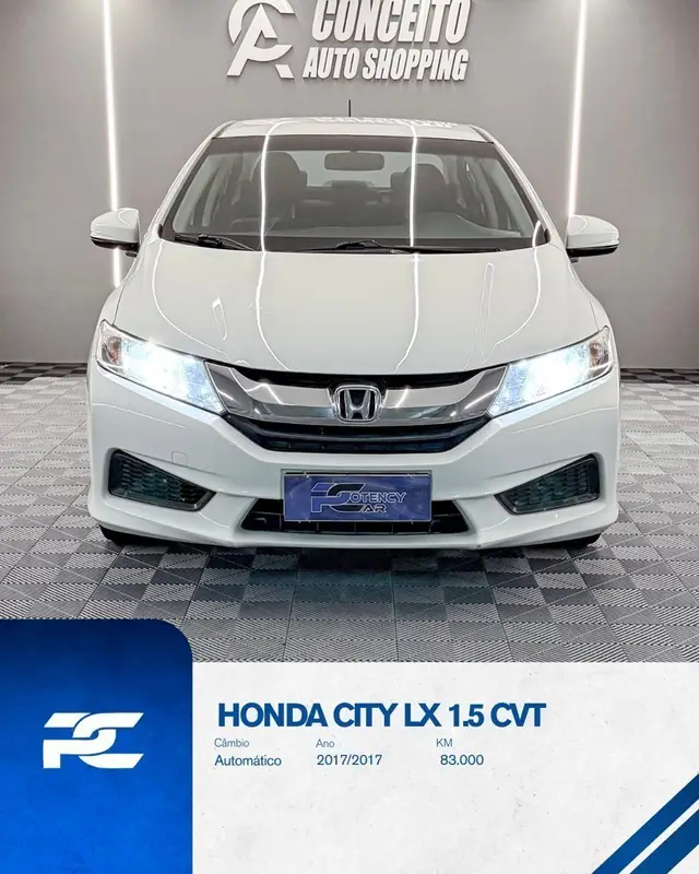 Carro Honda City 2017 LX 1.5 CVT (Flex)