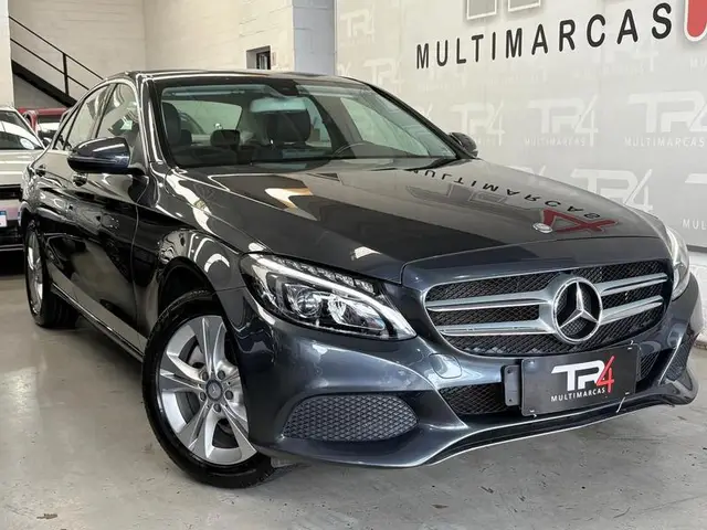 Carro Mercedes-Benz Classe C 2016 C 180 Exclusive FlexFuel