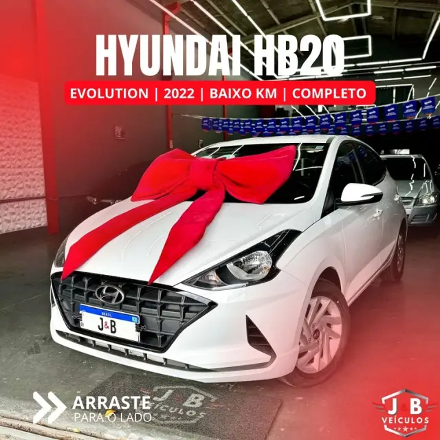 Carro Hyundai HB20 2022 Evolution 1.0