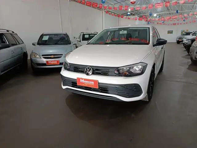 Carro Volkswagen Polo 2024 Track 1.0 Flex 12V 5p