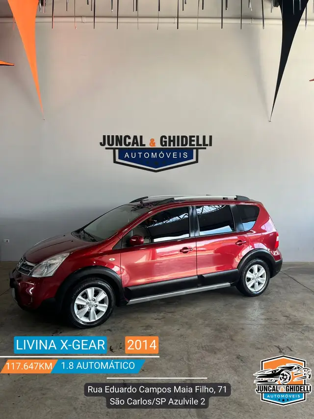 Carro Nissan Livina 2014 X-Gear SL 1.8 16V (flex) (aut)