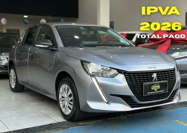 Carro Peugeot 208 2023 Style 1.0 (Flex)