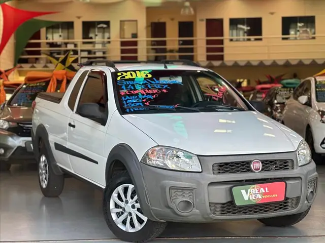 Carro Fiat Strada 2016 Working 1.4 (Flex) (Cabine Estendida)