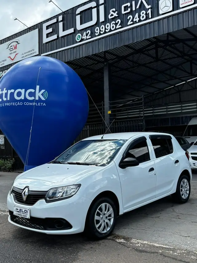 Carro Renault Sandero 2016 Authentique Hi-Power 1.0 16V (Flex)