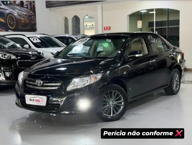 Carro Toyota Corolla 2010 Sedan SEG 1.8 16V (flex) (aut)