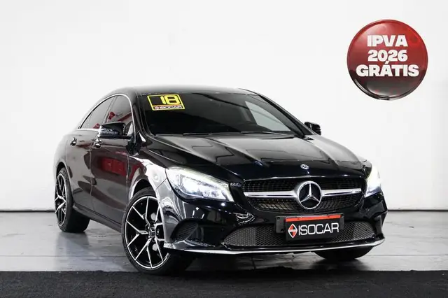 Carro Mercedes-Benz CLA 180 2018 1.6 CGI GASOLINA 7G-DCT