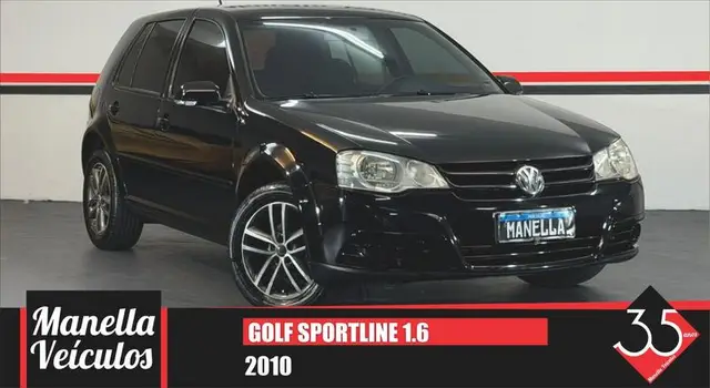 Carro Volkswagen Golf 2010 Sportline 1.6 (Flex)