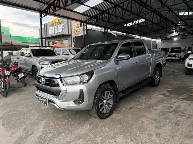 Carro Toyota Hilux Cabine Dupla 2021 SR 2.8 TDI CD 4x4 (Aut)