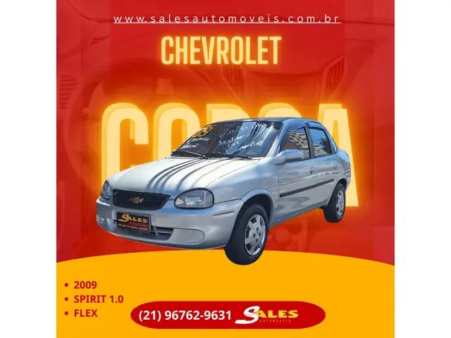 Carro Chevrolet Classic 2009 Spirit 1.0 (Flex)