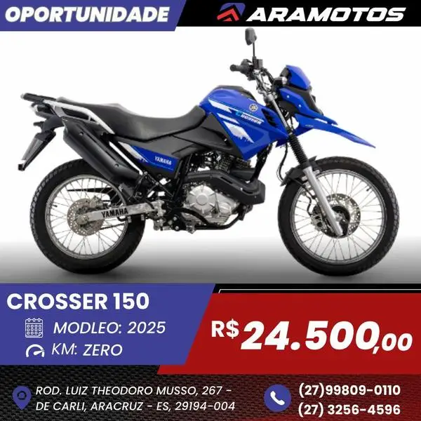 Moto Yamaha XTZ 150 Crosser 2025 Z