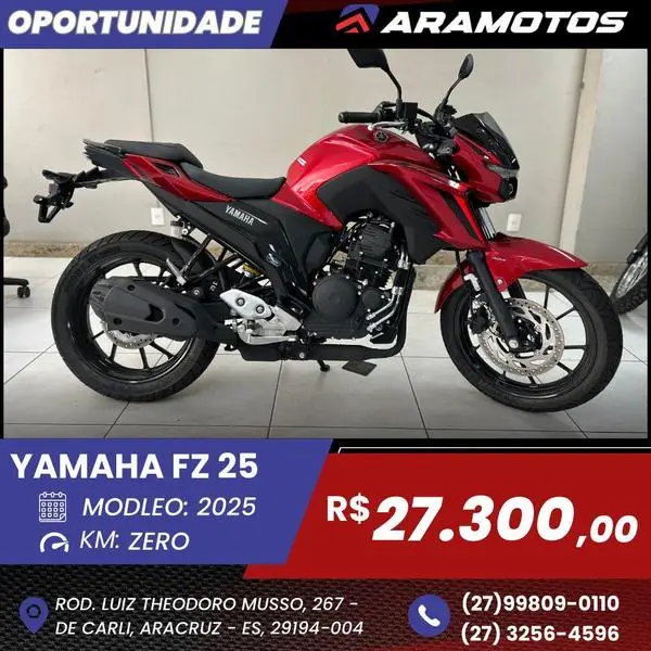 Moto Yamaha Fazer FZ25 2025 Flex