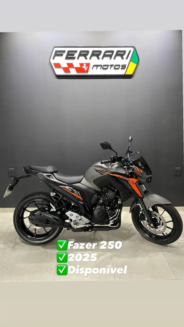 Moto Yamaha Fazer FZ25 2025 Connected