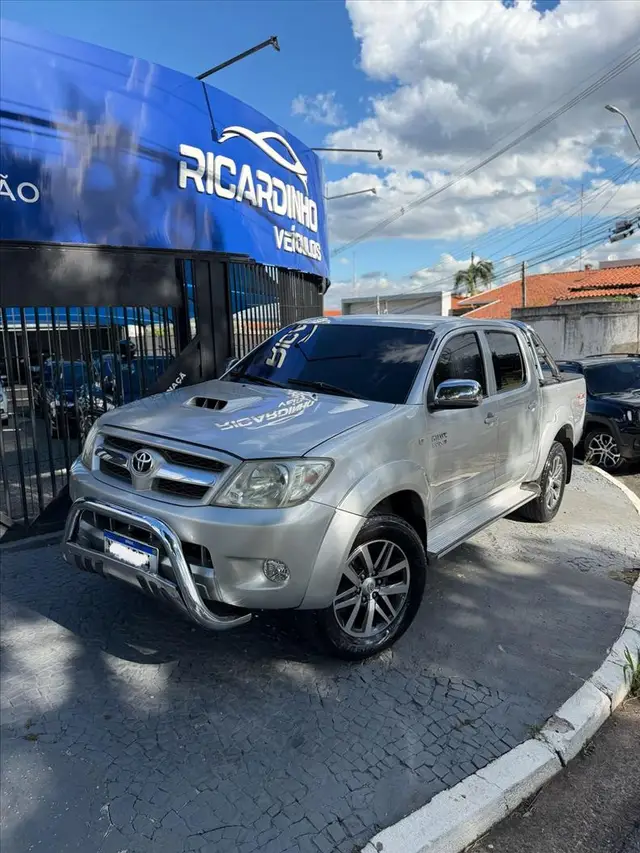 Carro Toyota Hilux Cabine Dupla 2008 Hilux SRV 4x4 3.0 (cab. dupla)